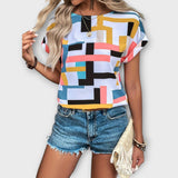 Mónica | Blusa de manga curta