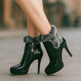 Magda | Botas Com Salto Quentinhos