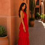 Martina | Vestido Vermelho Manila