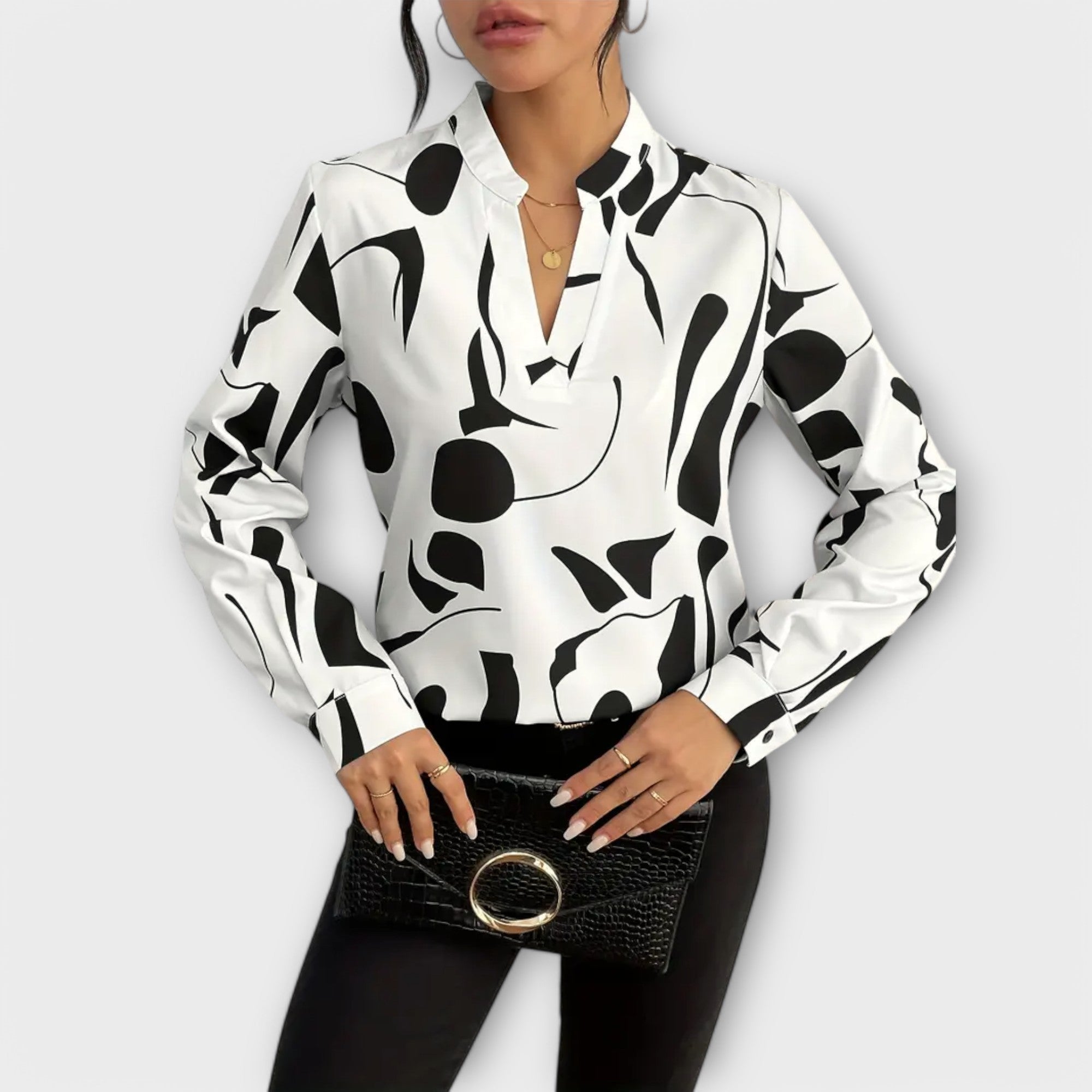 Catarina | Blusa elegante de manga comprida