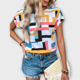 Mónica | Blusa de manga curta