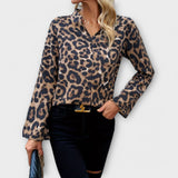 Catarina | Blusa casual leopardo