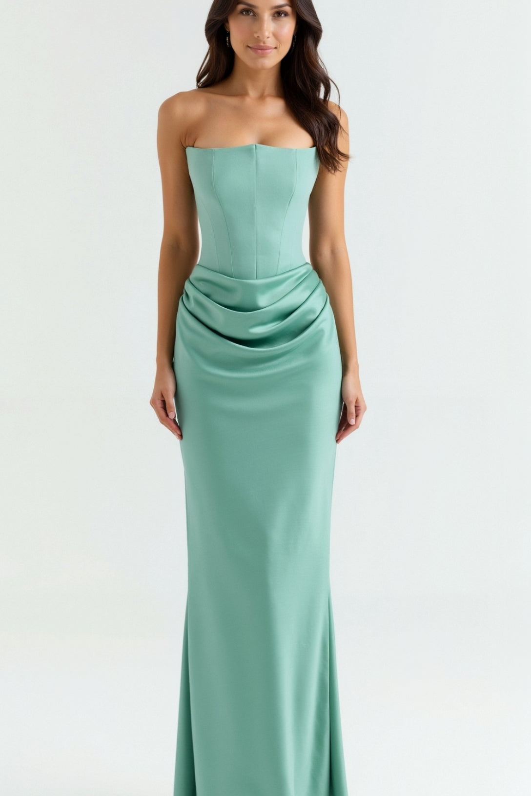 Esmeralda | Vestido comprido com corpete