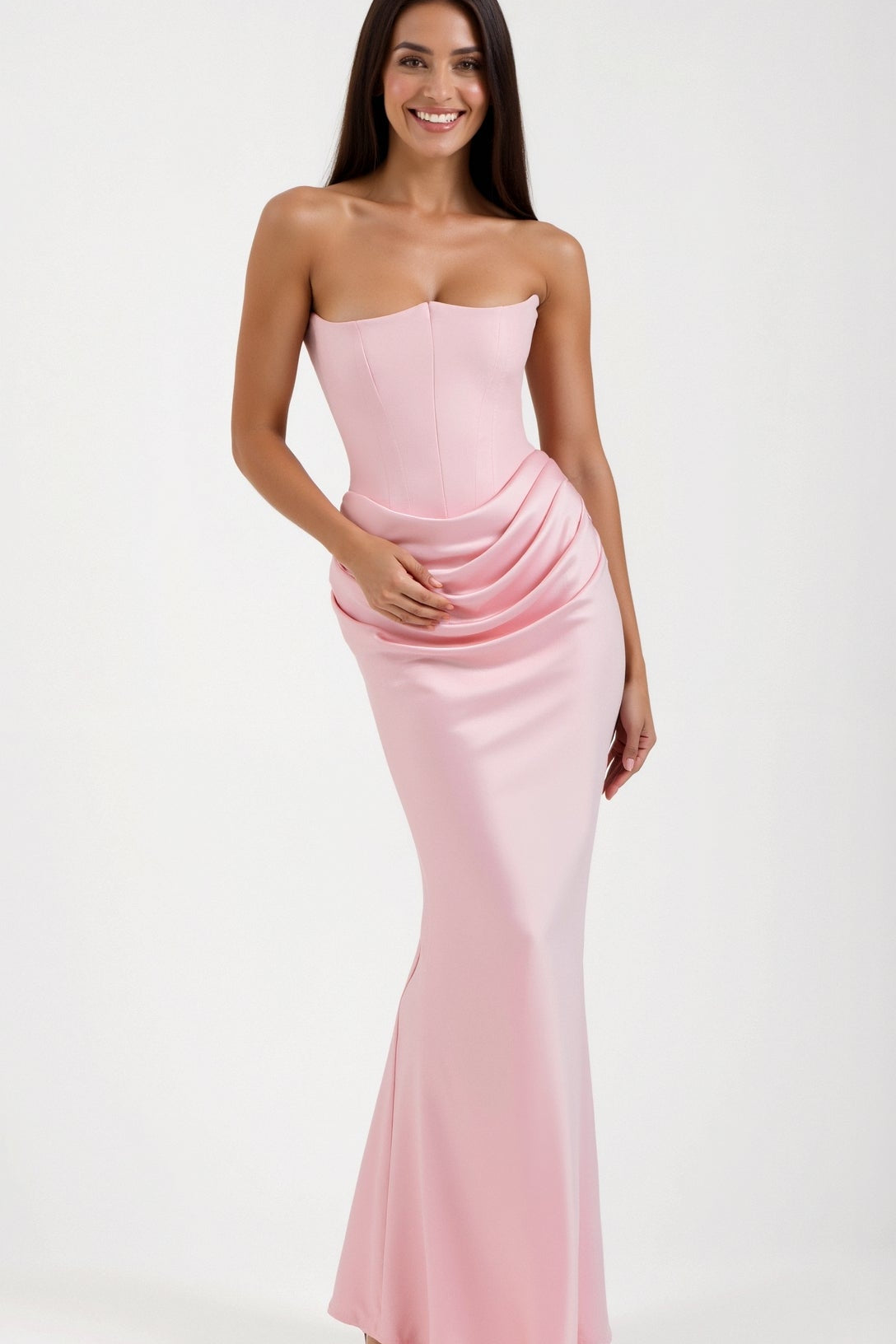 Esmeralda | Vestido comprido com corpete