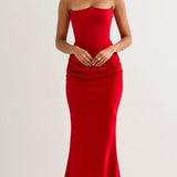 Esmeralda | Vestido comprido com corpete