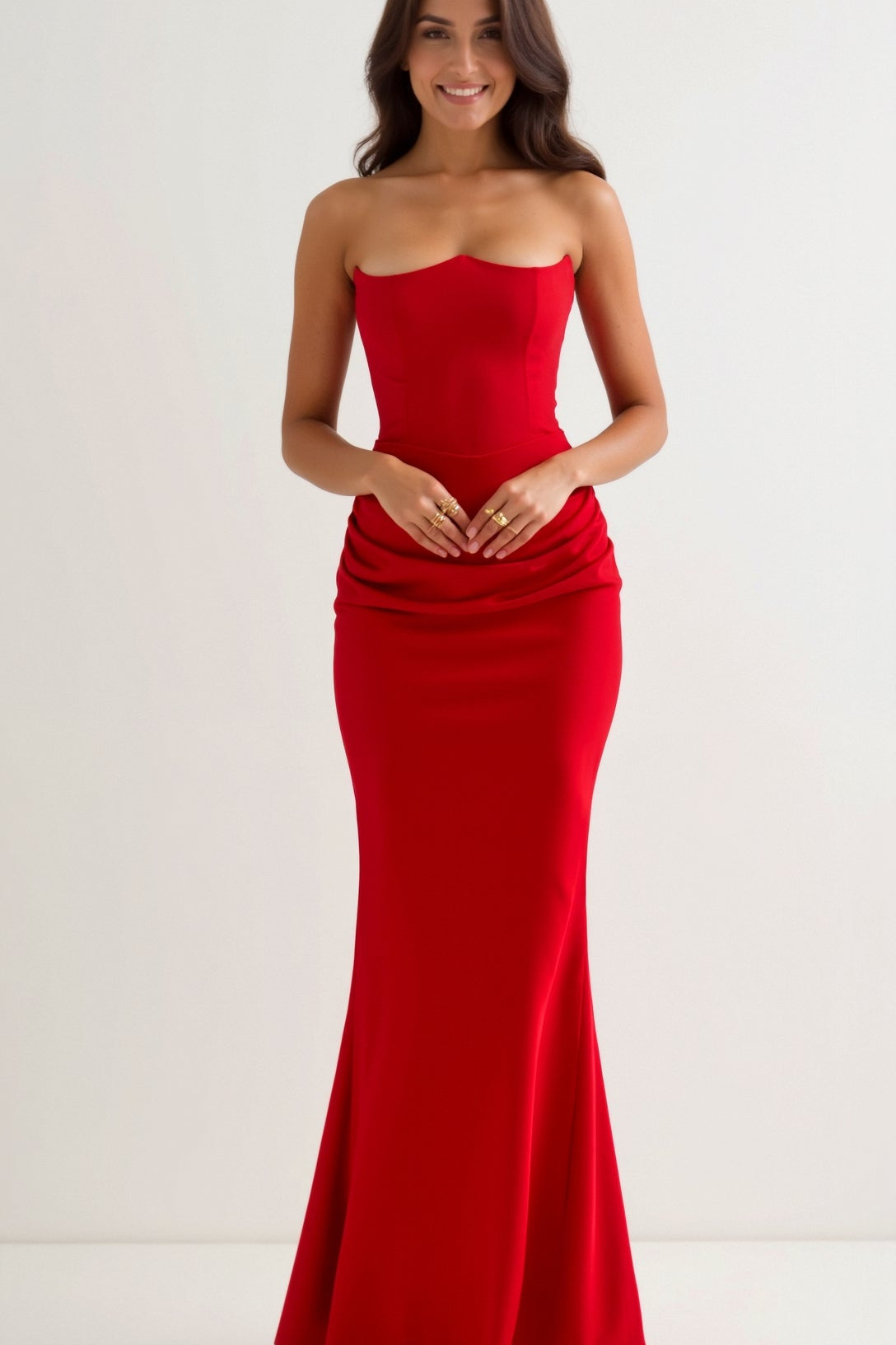 Esmeralda | Vestido comprido com corpete