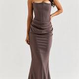 Esmeralda | Vestido comprido com corpete