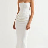 Esmeralda | Vestido comprido com corpete