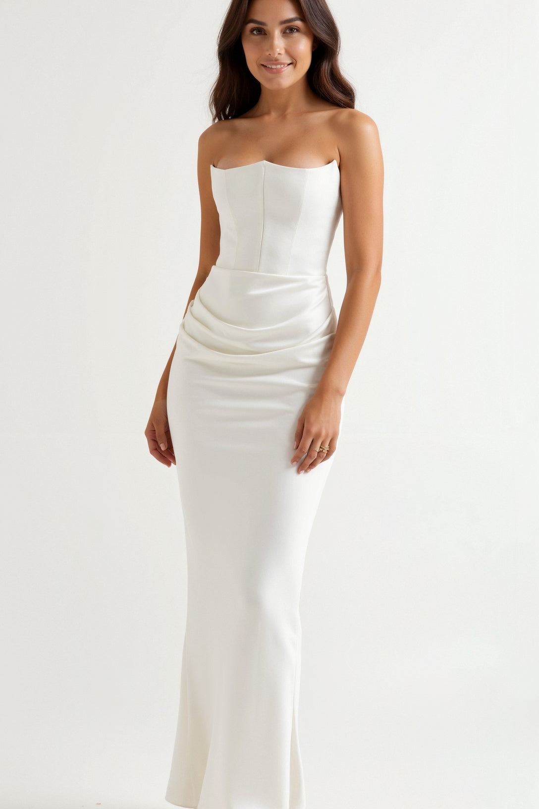 Esmeralda | Vestido comprido com corpete