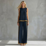 Teresa | Conjunto Elegante de Linho