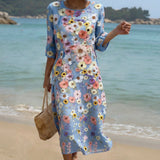 Mel | Vestido Midi Confortável e Elegante