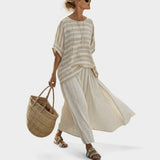 Isaura | Conjunto De Linho Elegante