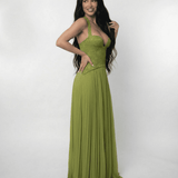 Cristina | Vestido Maxi Verdant