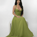 Cristina | Vestido Maxi Verdant