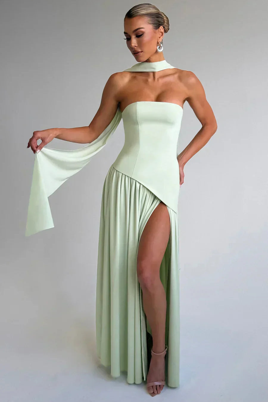 Elma | Vestido longo
