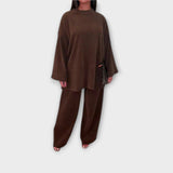 Ingrid | Conjunto Plus Size Acanalado
