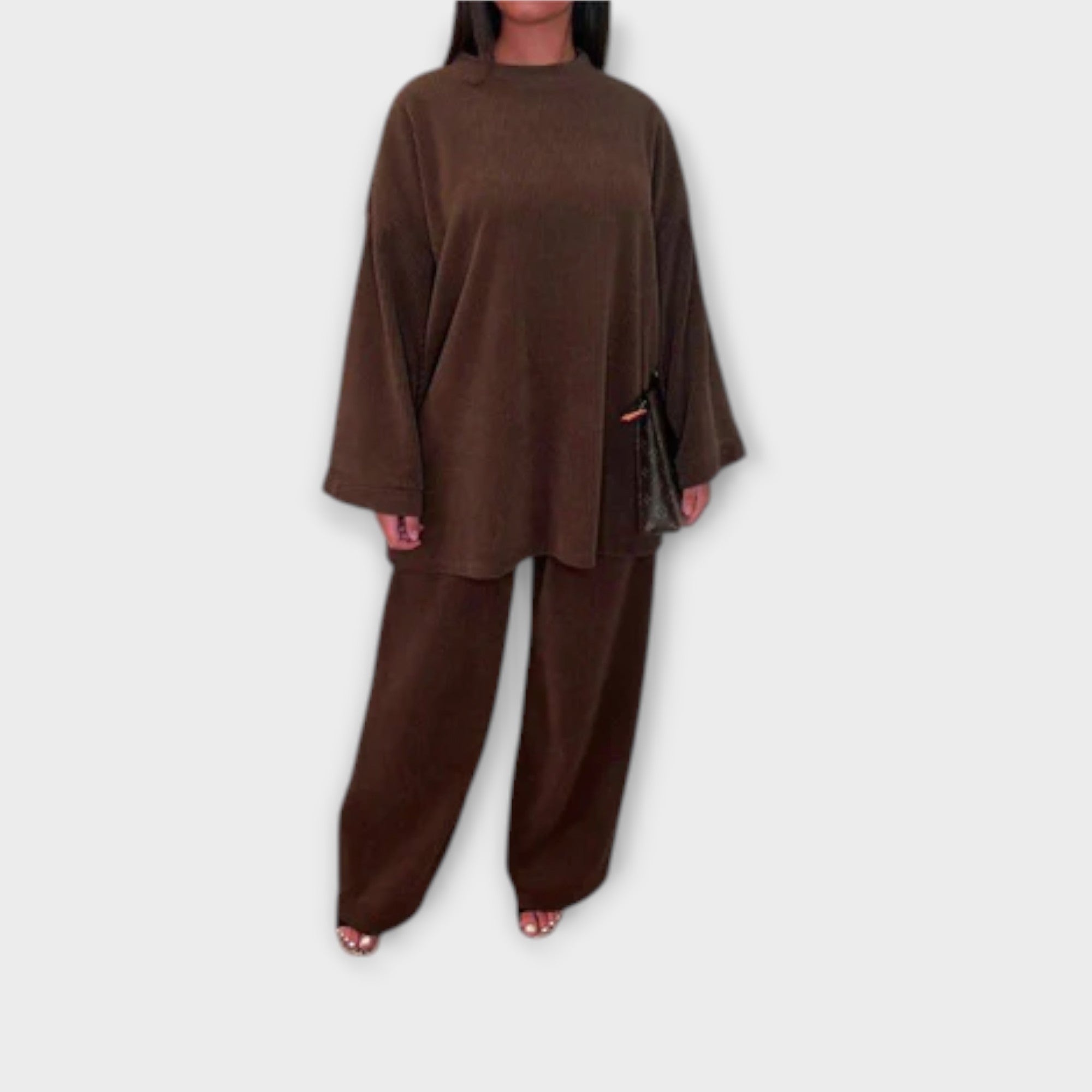 Ingrid | Conjunto Plus Size Acanalado