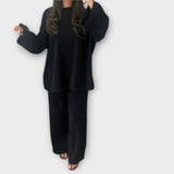 Ingrid | Conjunto Plus Size Acanalado