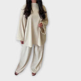 Ingrid | Conjunto Plus Size Acanalado