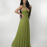 Cristina | Vestido Maxi Verdant
