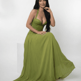 Cristina | Vestido Maxi Verdant