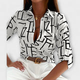 Romina | Blusa de gola clássica
