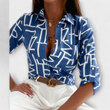 Romina | Blusa de gola clássica