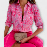 Romina | Blusa de gola clássica