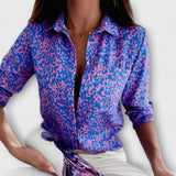 Romina | Blusa de gola clássica